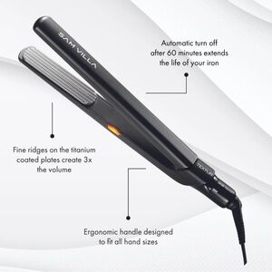 NEW Sam Villa Professional Texturizing Iron